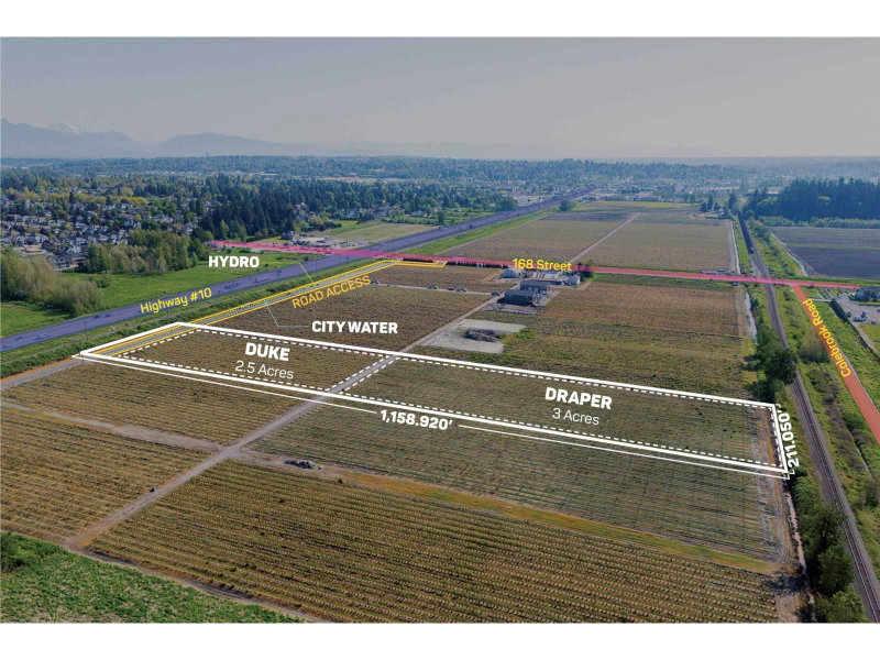 16623 COLEBROOK Road Surrey British Columbia, V3S 0L2 - Vacant Land For Sale