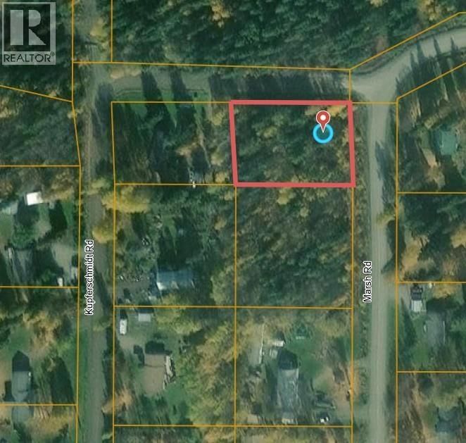 568 MARSH Road Quesnel British Columbia, V2J 6H1 - Vacant Land For Sale