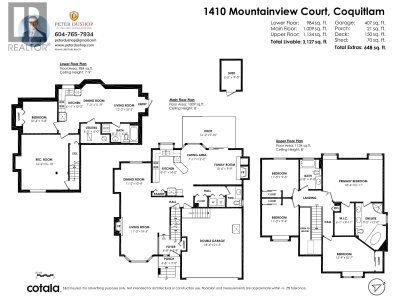 1410 MOUNTAINVIEW Court | Coquitlam British Columbia | Slide Image Thirty-four