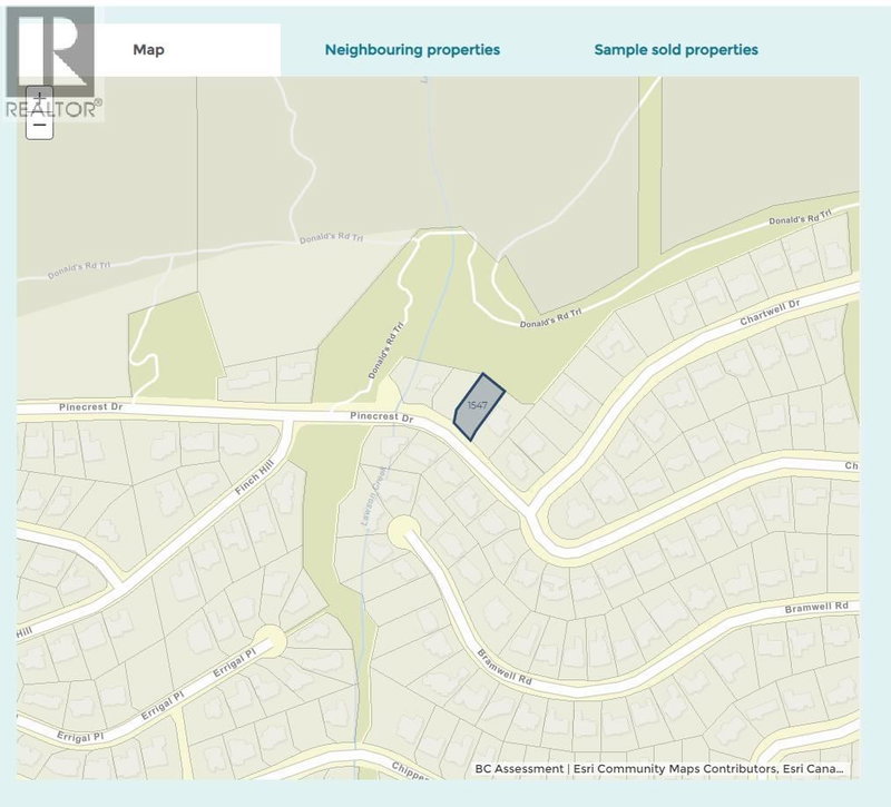 1547 PINECREST Drive West Vancouver British Columbia, V7S 3E8 - Vacant Land For Sale