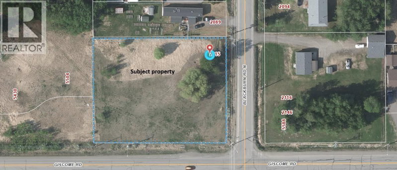 2115 BLACKBURN Road Prince George British Columbia, V2N 6B9 - Vacant Land For Sale