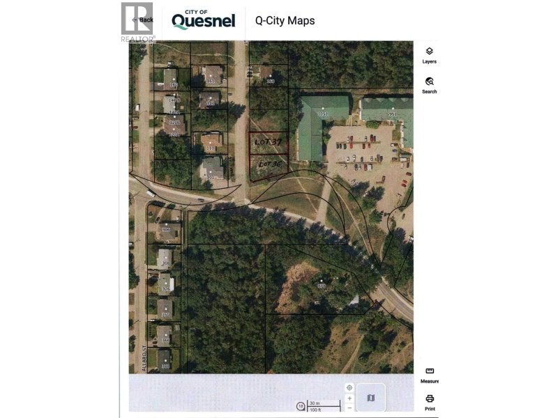 37 BLAIR Street Quesnel British Columbia, V2J 5H1 - Vacant Land For Sale