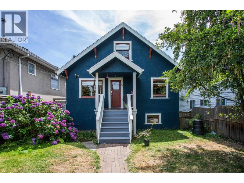 88 WOODSTOCK Avenue Vancouver British Columbia, V5Y 2R8 - 3 Bedrooms Home For Sale