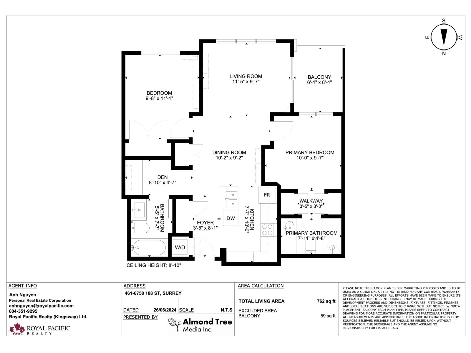 6758 188 Street, Surrey, British Columbia V4N 6K2