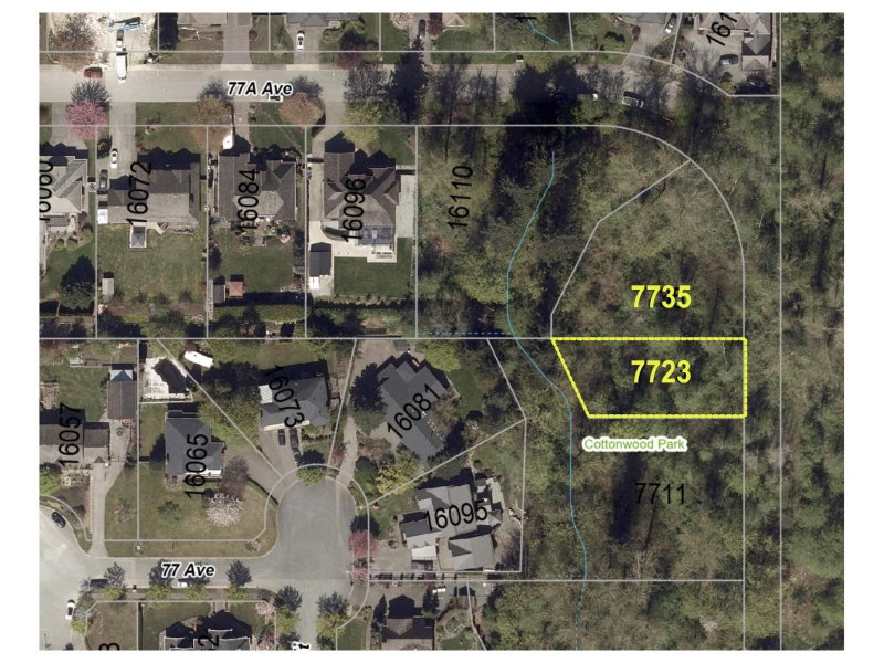 7723 161A Street Surrey British Columbia, V4N 0T8 - Vacant Land For Sale