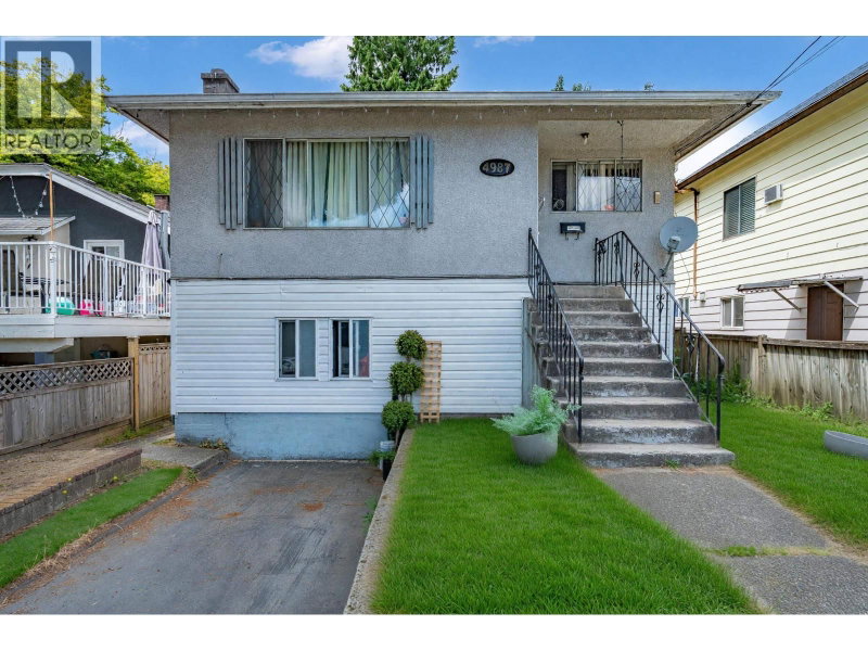 4987 HOY Street Vancouver British Columbia, V5R 4N6 - 6 Bedrooms Home For Sale