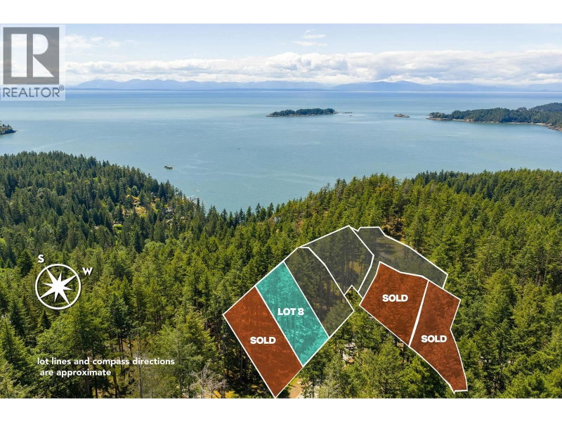 Lot 8 HAYES Road Bowen Island British Columbia, V0N 1G2 - Vacant Land For Sale
