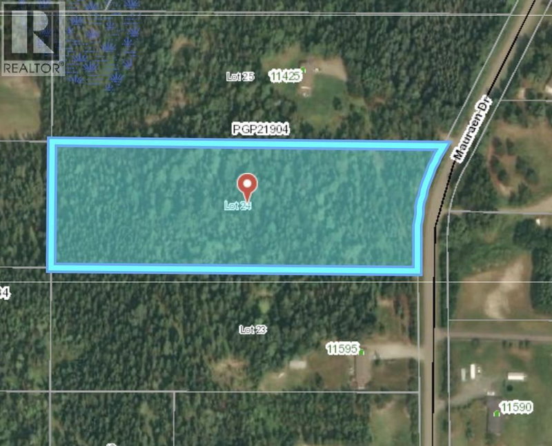 24 MAURAEN Drive Prince George British Columbia, V2N 6L2 - Vacant Land For Sale