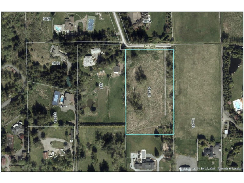 19730 10 Avenue Langley British Columbia, V2Z 1W4 - Vacant Land For Sale