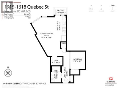 1618 QUEBEC Street | Vancouver British Columbia | Slide Image Twenty-five
