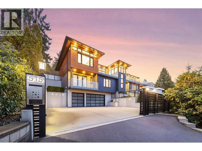 515 BALLANTREE Road West Vancouver British Columbia, V7S 1V9 - 5 Bedrooms Home For Sale