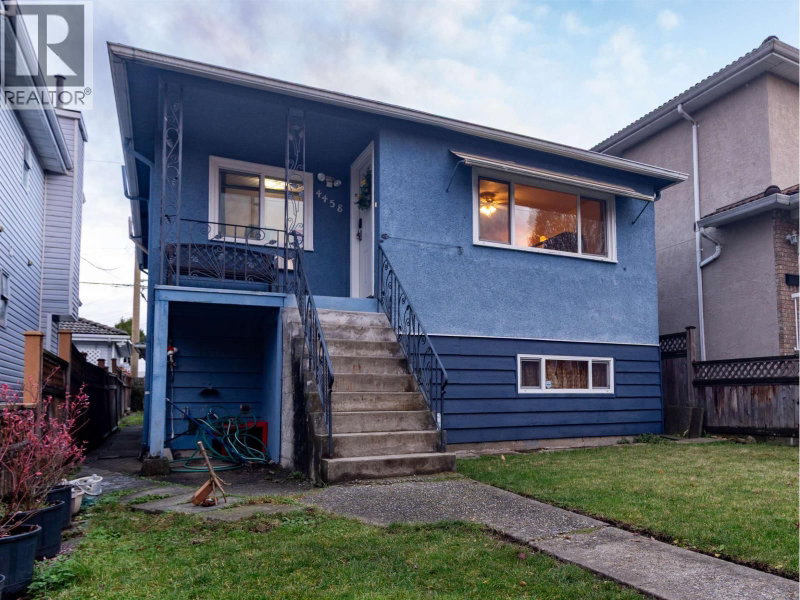 4458 SKEENA Street Vancouver British Columbia, V5R 2L9 - 5 Bedrooms Home For Sale