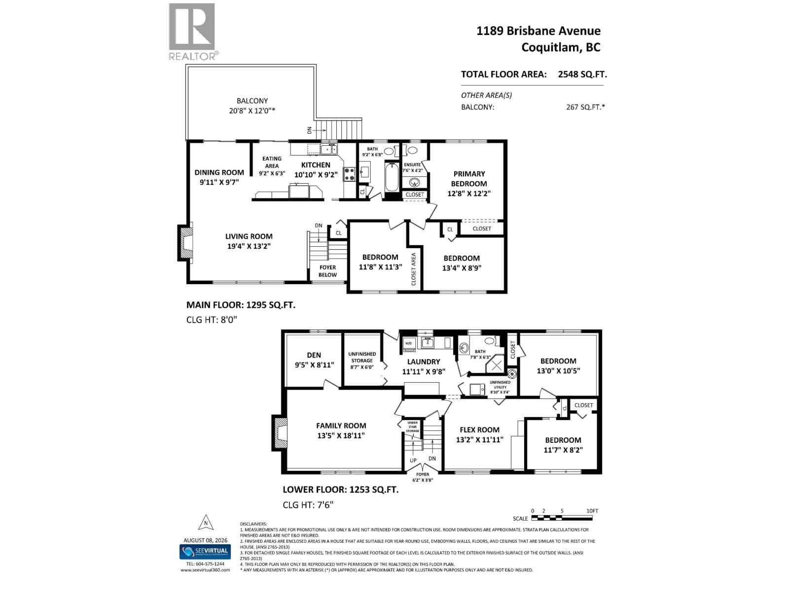 1189 BRISBANE Avenue, Coquitlam, British Columbia V3J 5K9