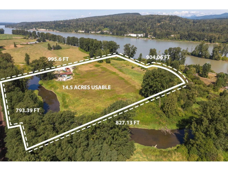 27612 RIVER Road Abbotsford British Columbia, V4X 2H1 - Waterfront Land For Sale