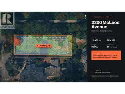 2300 MCLEOD Avenue | Richmond British Columbia | Slide Image One