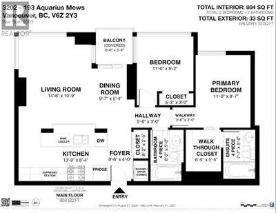193 AQUARIUS Mews | Vancouver British Columbia | Slide Image Forty