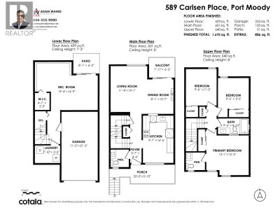 589 CARLSEN Place | Port Moody British Columbia | Slide Image Thirty-five