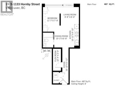 1133 HORNBY Street | Vancouver British Columbia | Slide Image Three