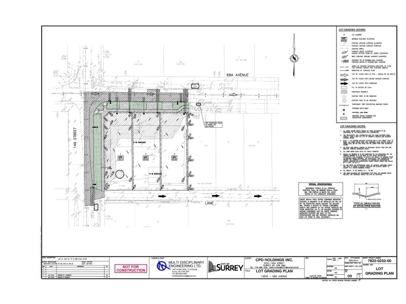 14926 68A Avenue Surrey British Columbia, V3S 2C4 - Vacant Land For Sale