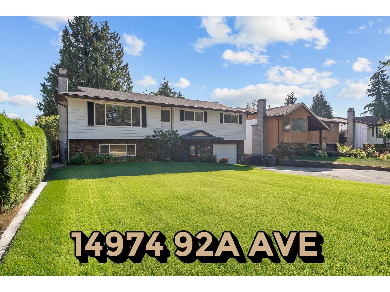 14974 92A Avenue, Surrey, British Columbia V3R 7A5