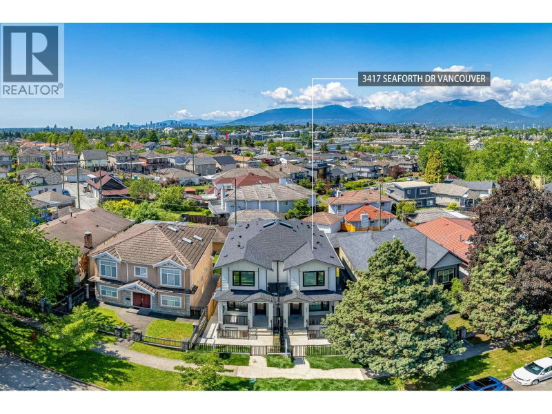 3417 SEAFORTH Drive Vancouver British Columbia, V5M 4C6 - 4 Bedrooms Condo For Sale