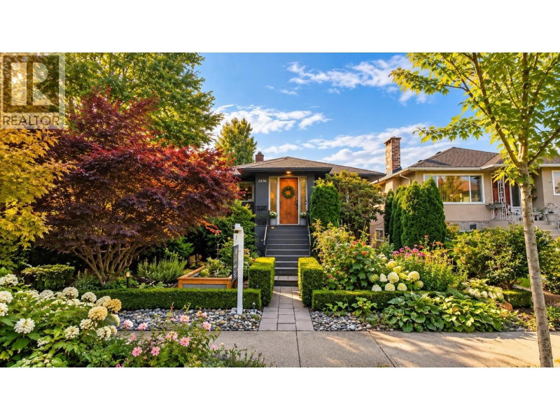 2436 TURNER Street Vancouver British Columbia, V5K 2E6 - 5 Bedrooms Home For Sale