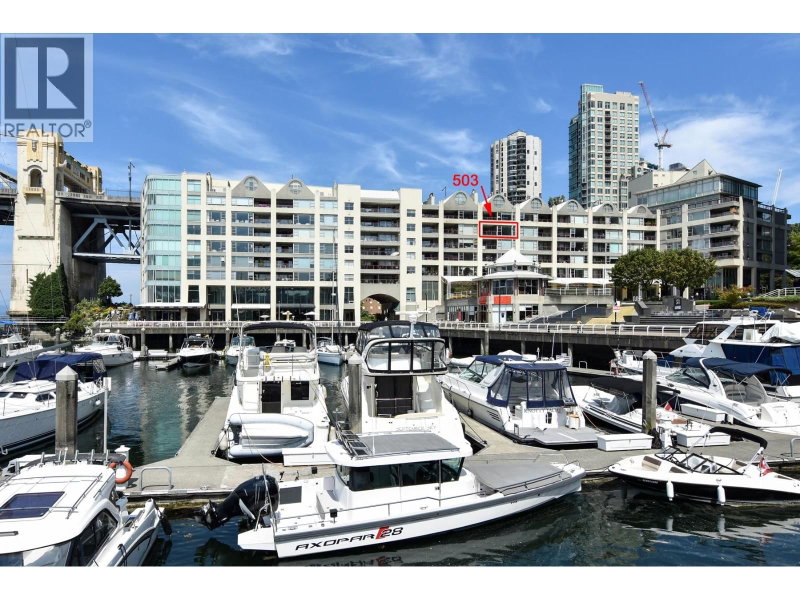 1008 BEACH Avenue Vancouver British Columbia, V6E 1T7 - 2 Bedrooms Waterfront Condo For Sale