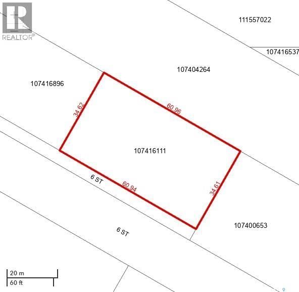 109 6th STREET Estevan Saskatchewan, S4A 2V7 - Vacant Land For Sale