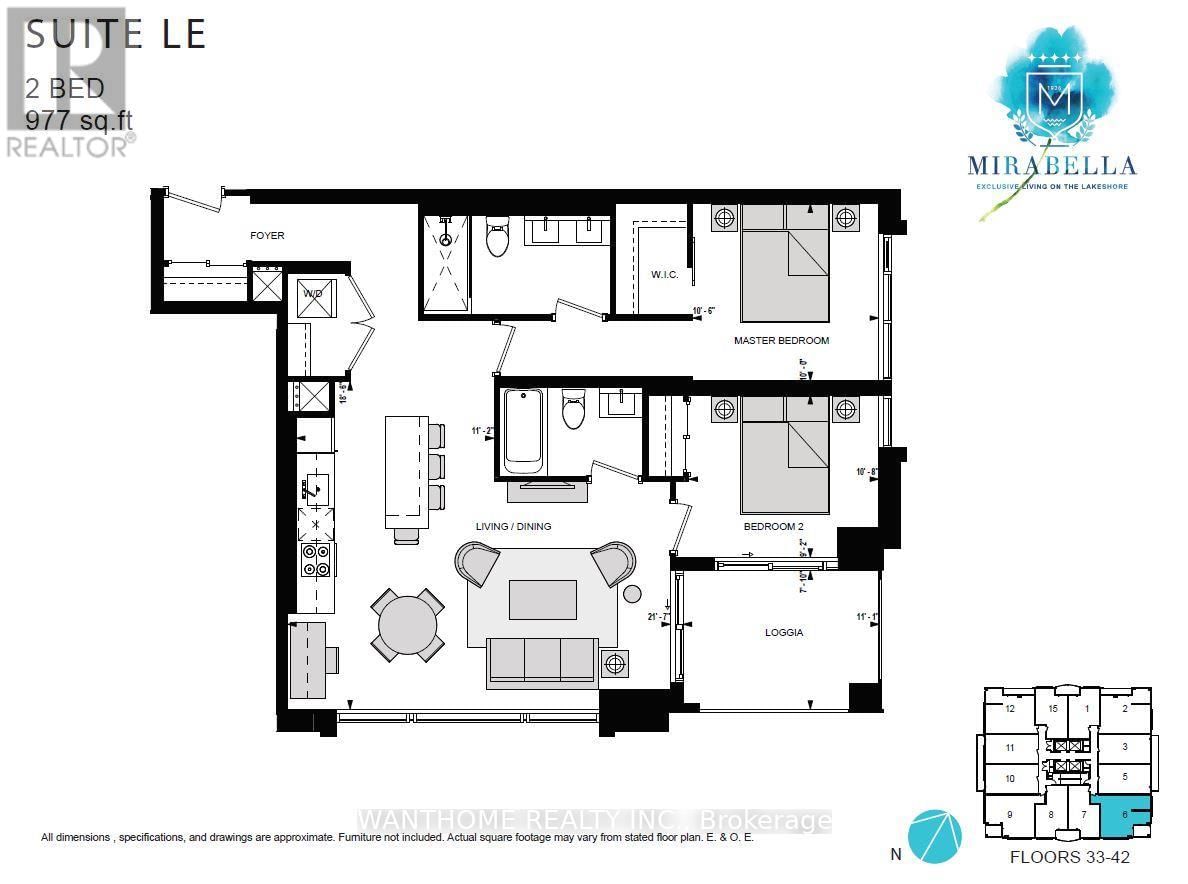 3606 - 1926 LAKE SHORE BOULEVARD WEST Image 44