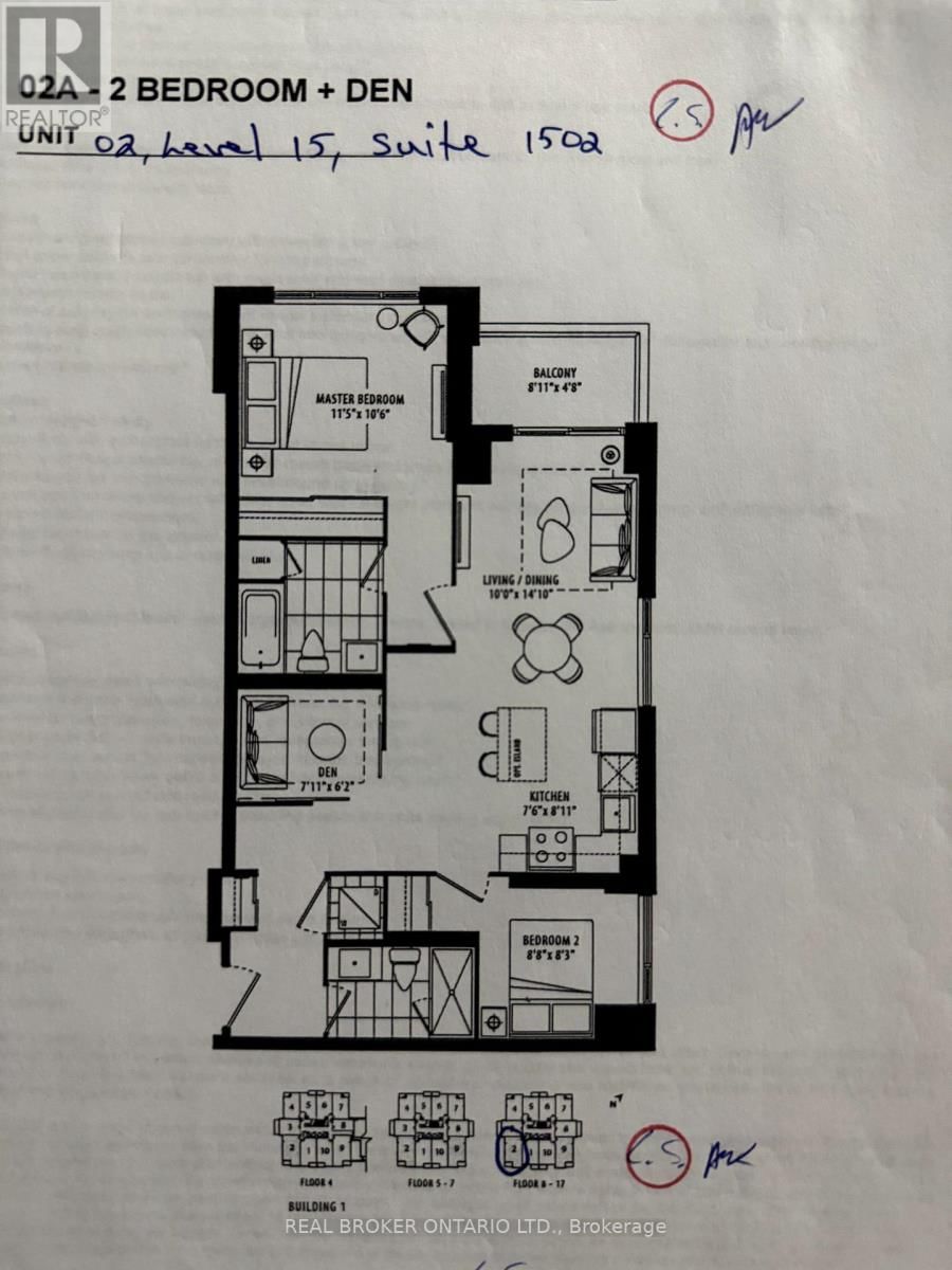 1502 - 202 BURNHAMTHORPE ROAD E Image 3