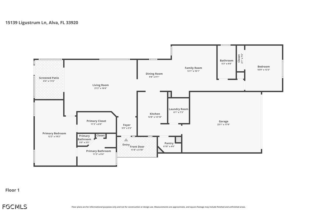 15139 Ligustrum Lane, Alva, FL 33920 photo 4