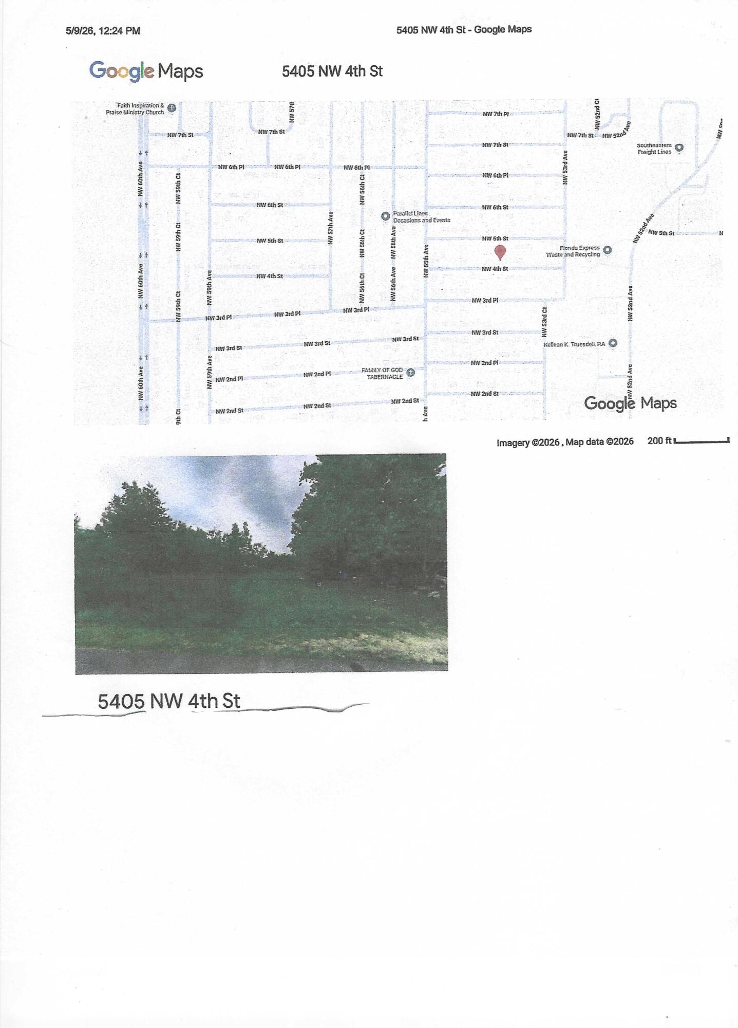 5405 NW 4th Street, Ocala, FL 34482