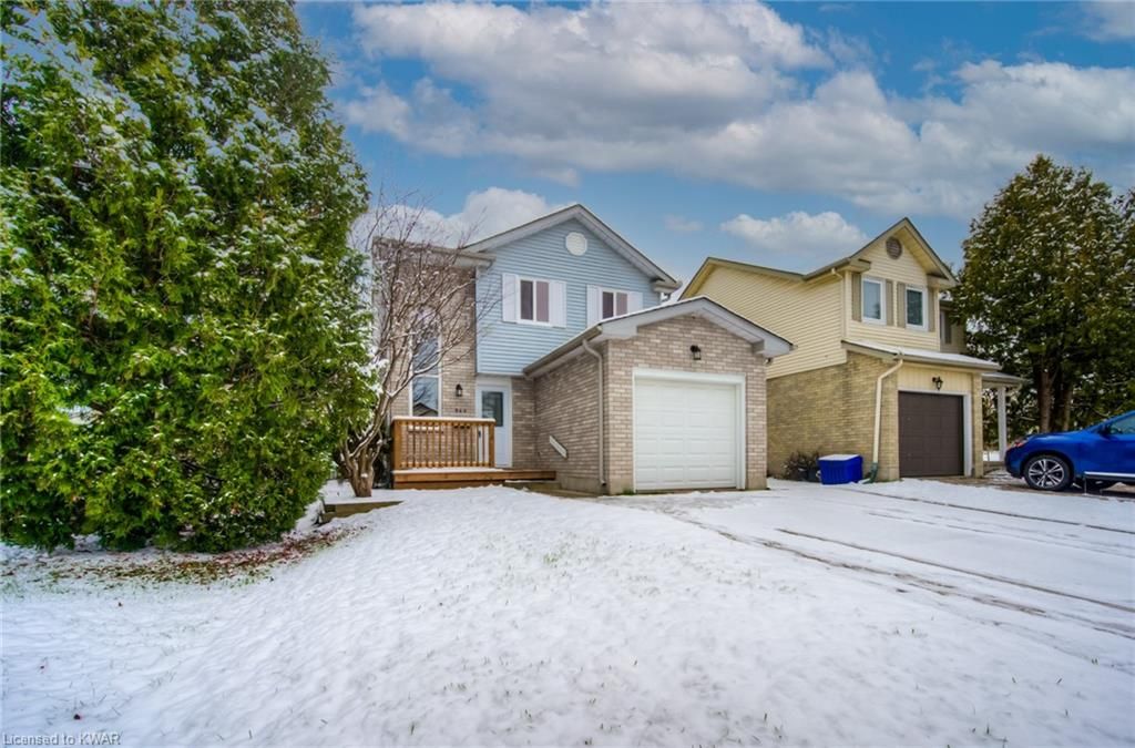 Single Family sold at 544 DRUMMERHILL Crescent, Waterloo, Ontario, N2T 1G4 - Westvale - MLS: 40177537