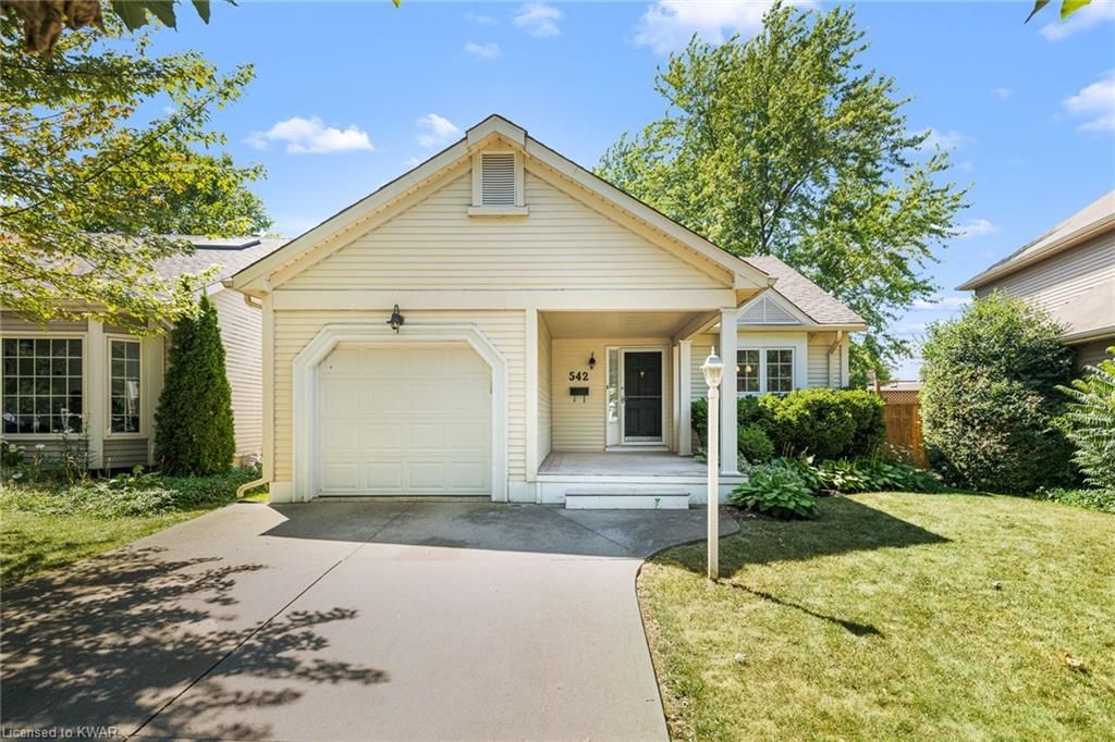 Single Family Residence sold at 542 Westvale Drive, Waterloo, ON, N2T 1V1 - Westvale - MLS: 40294499