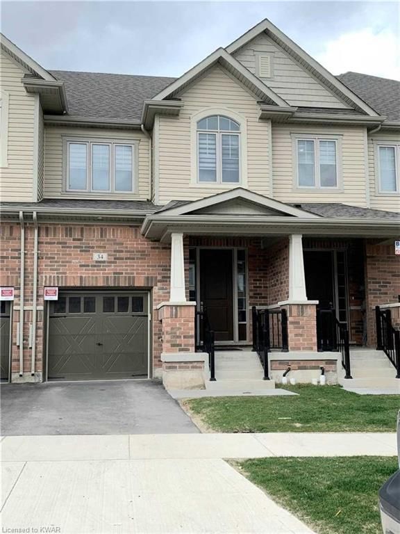 Row/Townhouse leased at 34 Stonehill Avenue, Kitchener, Huron Park, N2R 0N8 - MLS: 40313285