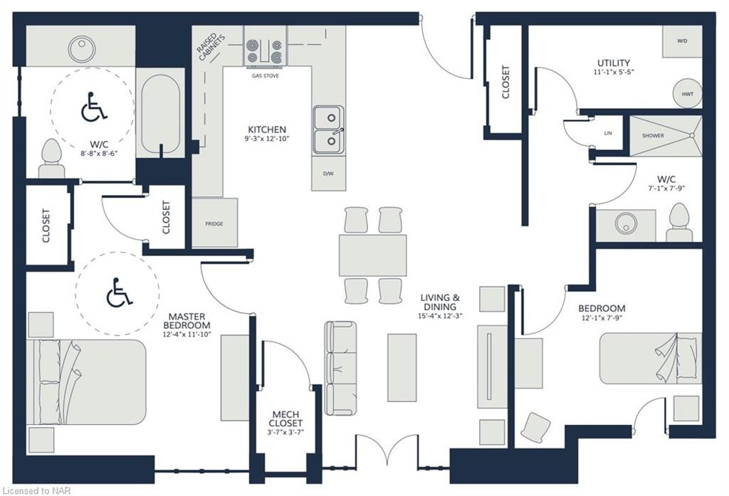 Condo/Apt Unit leased at 301-10 Albert Street, Thorold, Thorold Downtown, L2V 1P1 - MLS: 40331062