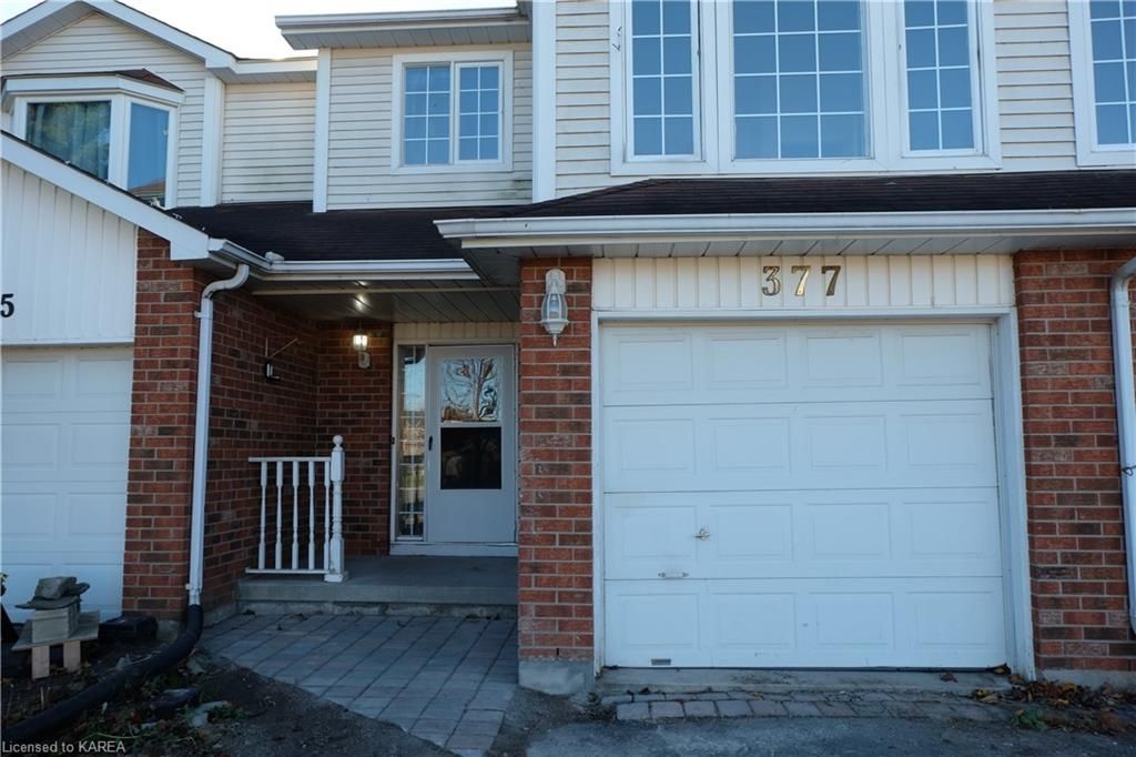 Row/Townhouse sold at 377 Malabar Drive, Kingston, East Gardiners Rd, K7M 8X1 - MLS: 40347004