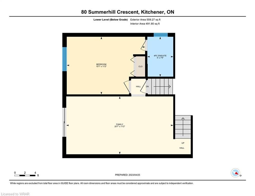 Single Family Residence sold at 80 Summerhill Crescent, Kitchener, ON, N2N 2T5 - Forest Heights - MLS: 40407383