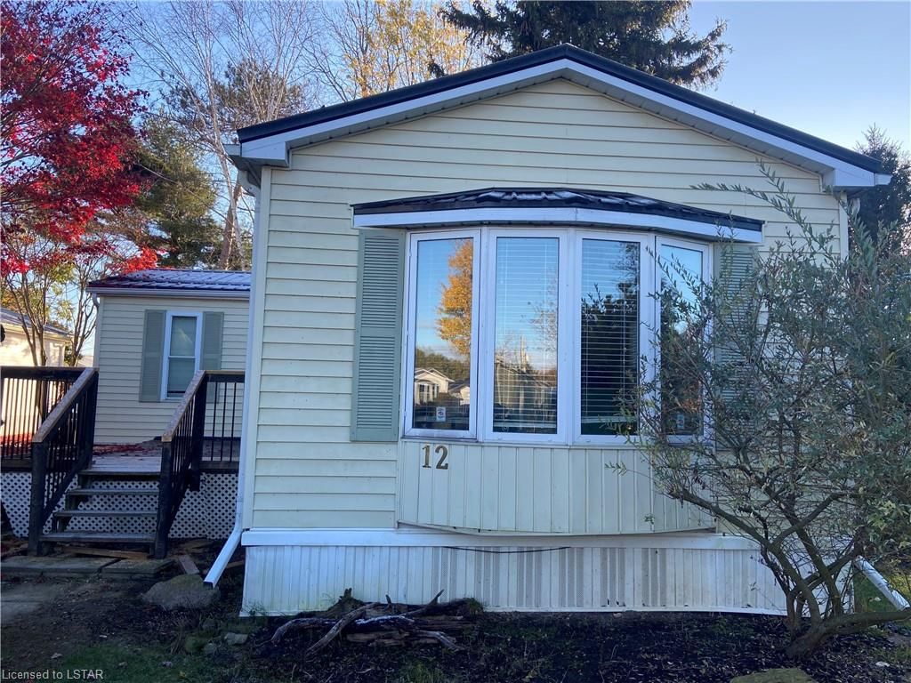 Mobile Home sold at 12 Grace Court, Port Burwell, ON, N0J 1T0 - Port Burwell - MLS: 40498202