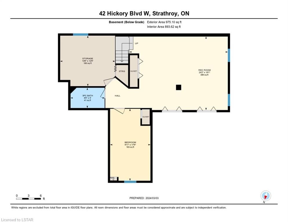 Single Family Residence sold at 42 Hickory Boulevard, Strathroy, ON, N7G 4E9 - SE - MLS: 40548601