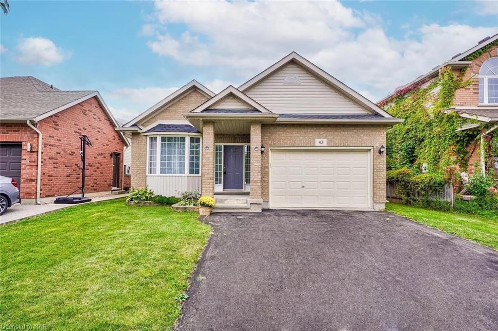 Single Family Residence sold at 43 Senator Drive, St. Catharines, ON, L2S 3T3 - Rykert/Vansickle - MLS: 40598767