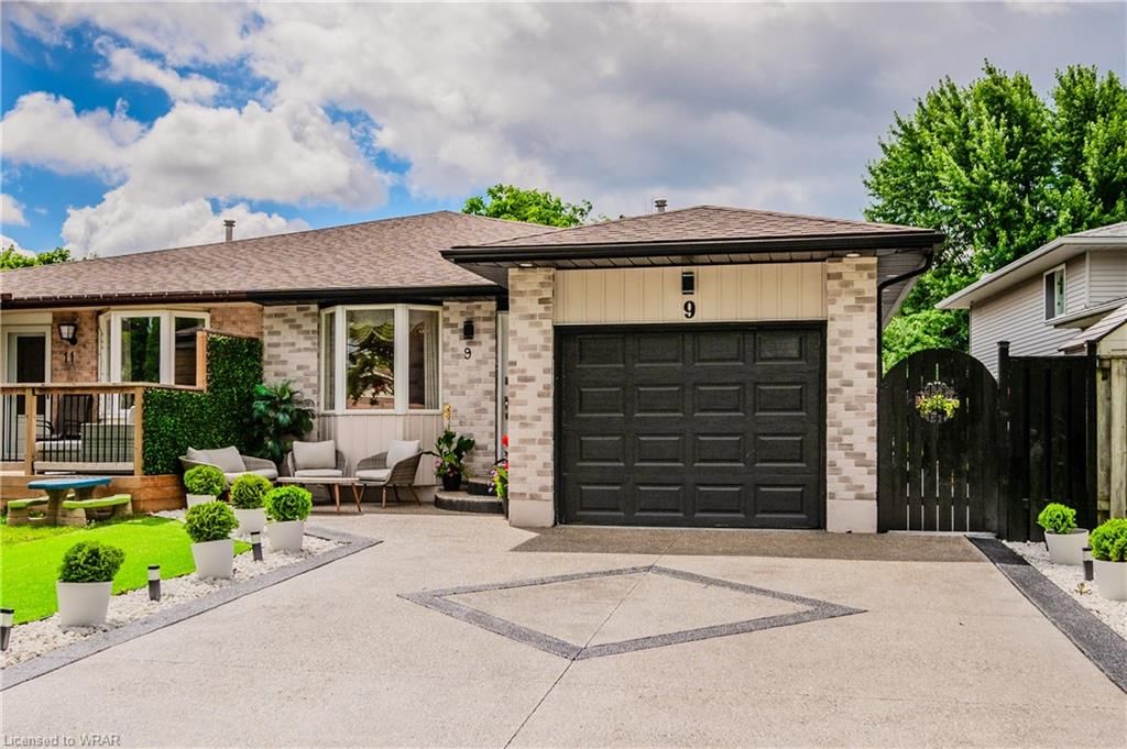 Single Family Residence sold at 9 Wendy Crescent, Kitchener, Idlewood/Lackner Woods, N2A 3T4 - MLS: 40613254