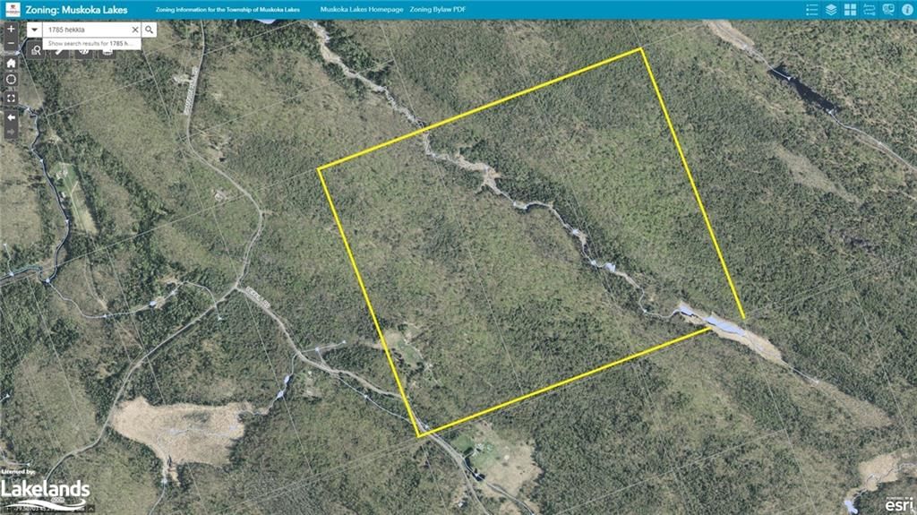 Agriculture sold at 1785 Hekkla Road, Rosseau, Cardwell, P0C 1J0 - MLS: 40631354