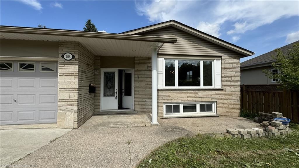 Single Family Residence leased at 1-406 Erb Street, Waterloo, Uptown Waterloo/Westmount, N2L 1W8 - MLS: 40638859