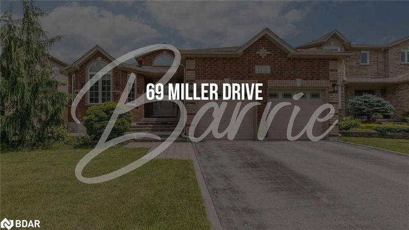 69 Miller Drive, Barrie, Ontario (MLS 40641038)