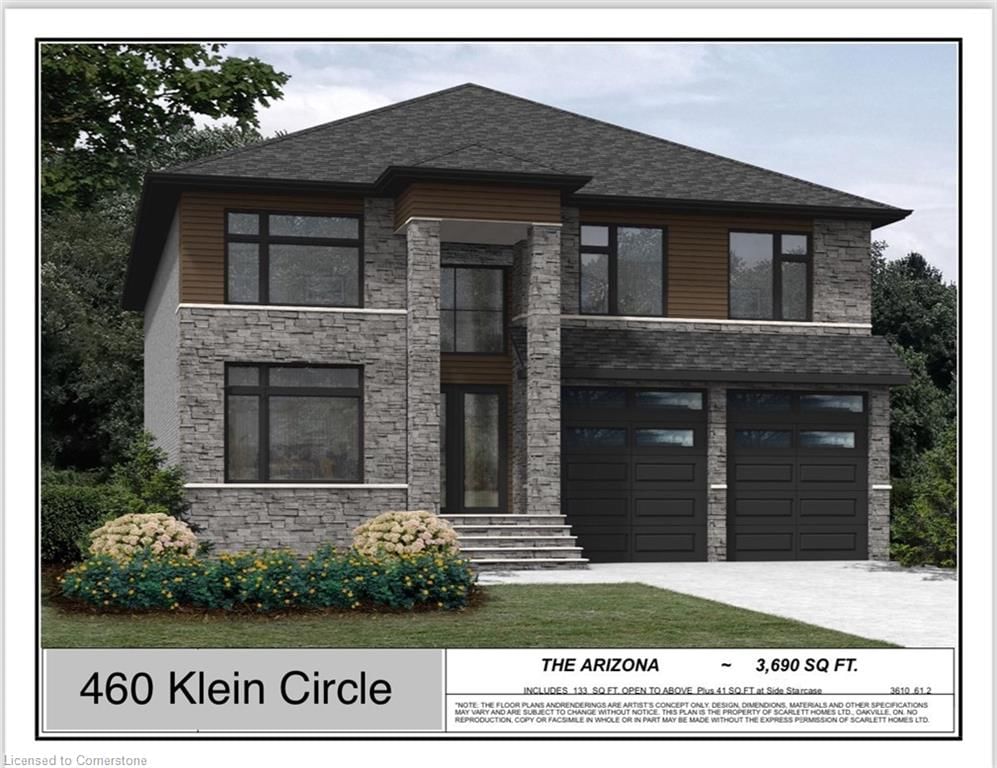 Single Family Residence for sale at LOT 23-460 Klein Circle, Ancaster, Meadowlands, L9B 2T3 - MLS: 40659541