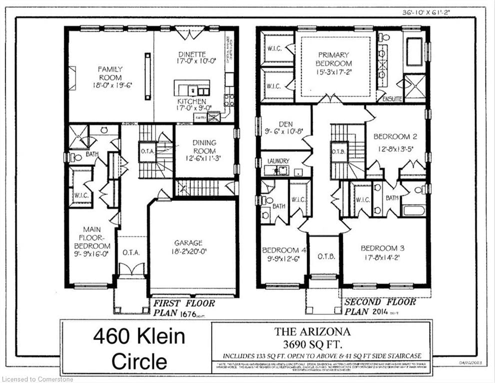 Single Family Residence for sale at LOT 23-460 Klein Circle, Ancaster, Meadowlands, L9B 2T3 - MLS: 40659541