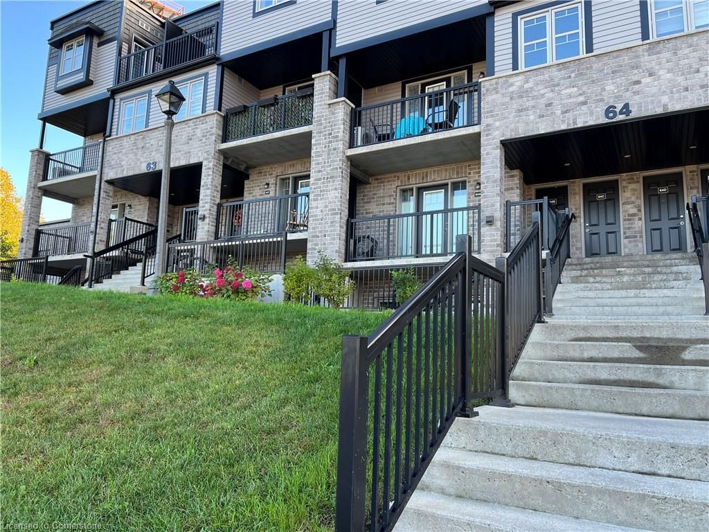 Row/Townhouse leased at 63A-1989 Ottawa Street, Kitchener, Laurentian Hills/Country Hills W, N2E 0G7 - MLS: 40676316