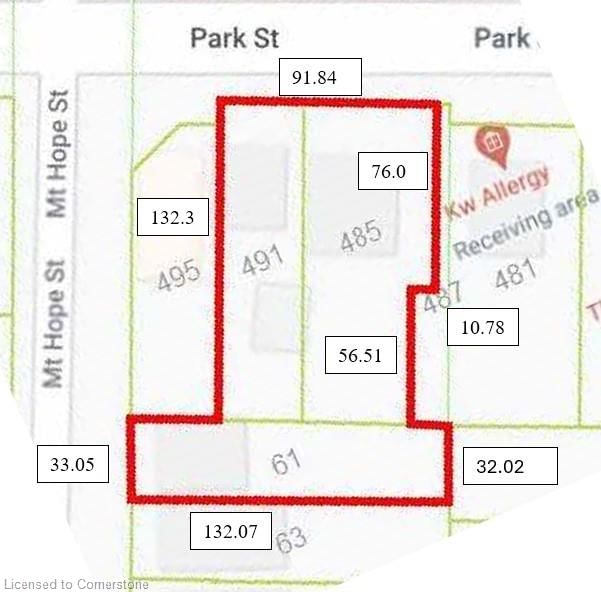 Mixed Use sold at 61 Mount Hope Street, Kitchener, Uptown Waterloo/Westmount, N2G 2J5 - MLS: 40679740