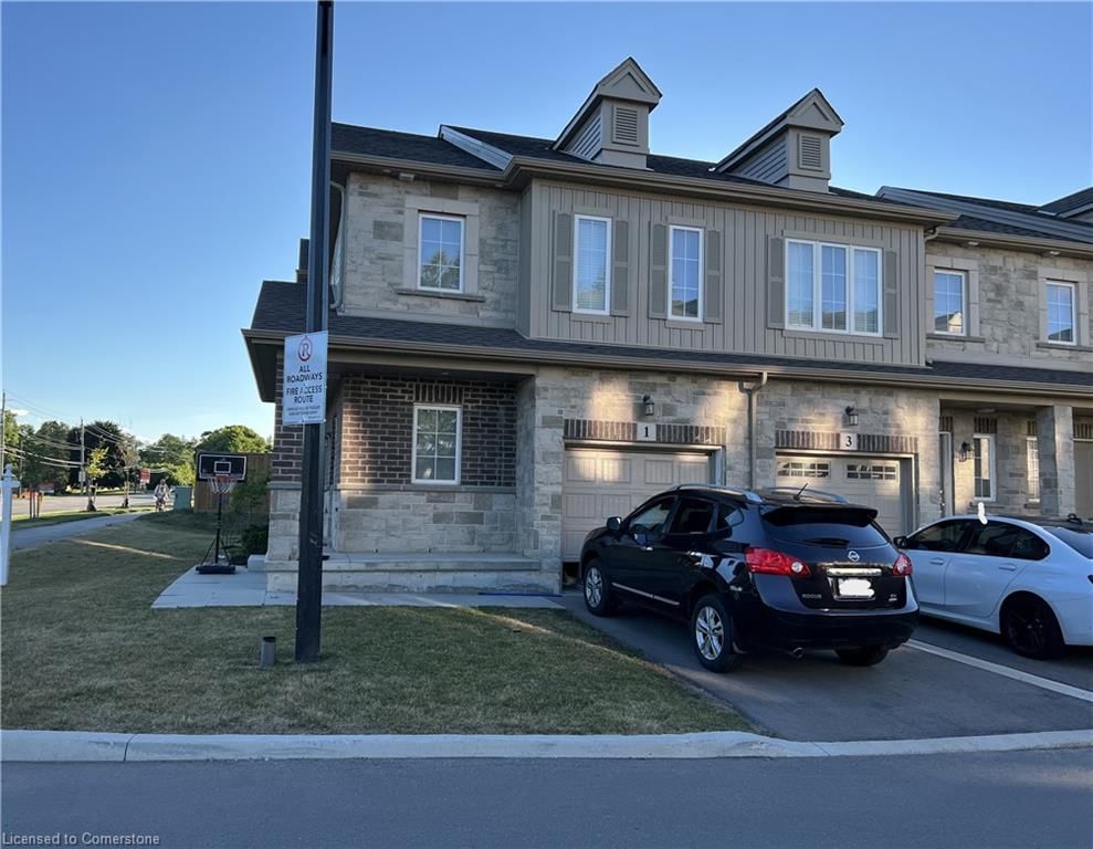 Row/Townhouse for lease at 1 Garlent Avenue, Ancaster, Meadowlands, L9K 0J9 - MLS: 40682806